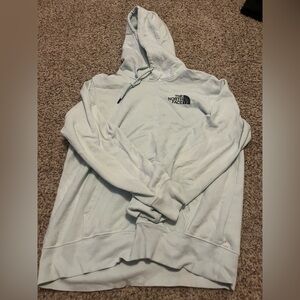 Sea Foam Green North Face hoodie in size Medium